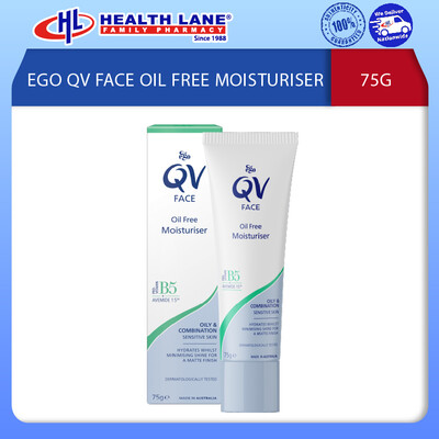 EGO QV FACE OIL FREE MOISTURISER - 75G